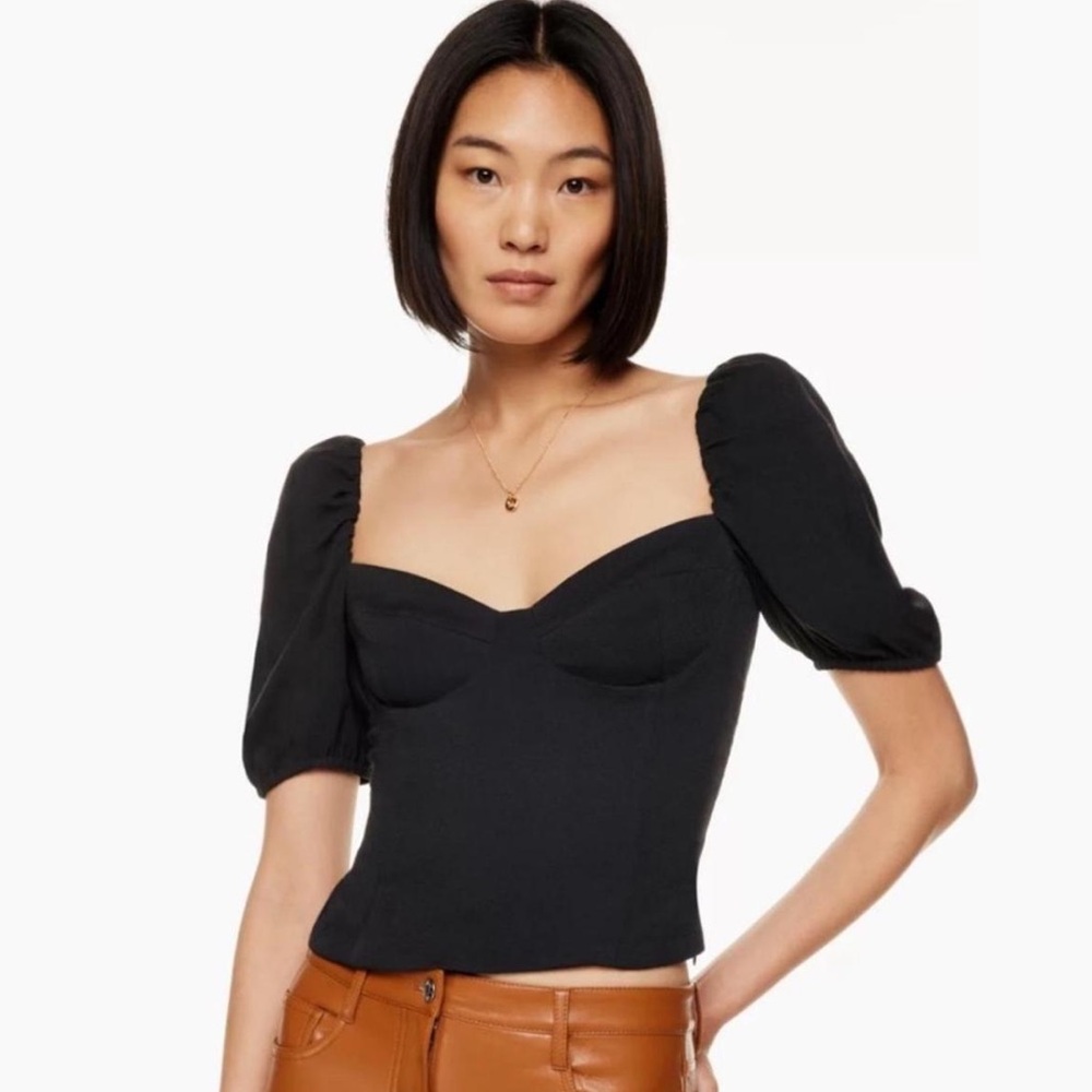 NWOT Aritzia Wilfred Novella Blouse Size Small
